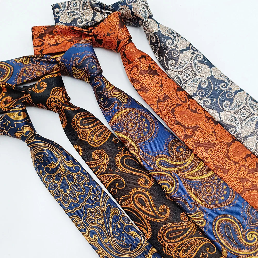Wholesale Fashion Classic Formal Suits Slim Necktie Adult Casual Polyester Men Jacquard Necktie for Party
