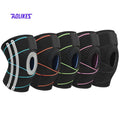 Aolikes 7908 Breathable Neoprene Knee Brace Support With Silicone Pad Compression Patella Tendon Strap Knee Guard