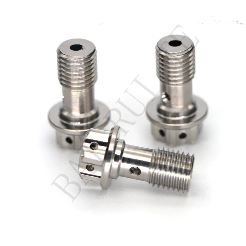 Factory Direct  M10 Titanium  Motorcycle Banjo Bolt Titanium Screw With Motorcycles