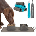 Accept Custom Logo Pet Food Silicone Folding Bowl Drinking Outdoor Portable Feeder Bowls Silicone Pet Bowls & Feeders