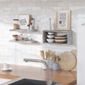 Floating Shelves Set of 3 Modern Bathroom Shelves Wooden Bathroom Wall Mount Shelf