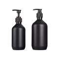 Wholesale PET 300ml Amber Black Plastic Lotion Bottle Empty Lotion Pump Bottle for Shampoo Body Lotion Cosmetic Packing