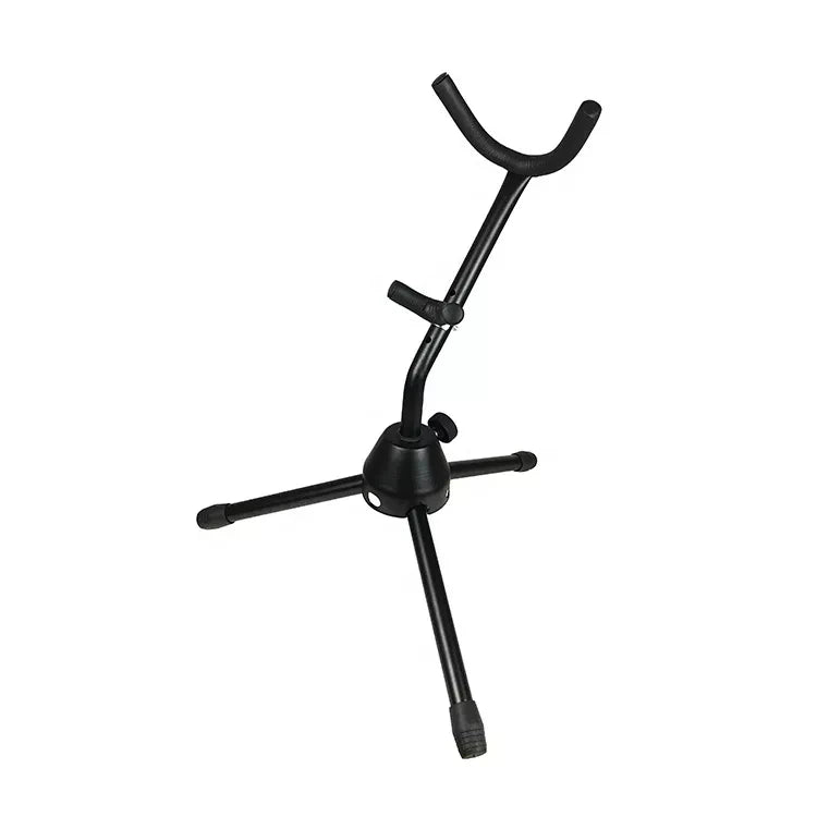 Professional Adjustable Metal Saxophone Stand-Rubberized Anti-Slip Base Foldable &Compact for Easy Transport (Alto/Tenor Sax)