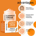 Beafadel Carrot Vitamin C Anti Aging Moisturizing Nourishing Whitening Face Cream