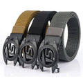 Factory Hot Selling Men Belt Snap Outdoors Casual EDC Training Anti Allergy Nylon Fiber Belt