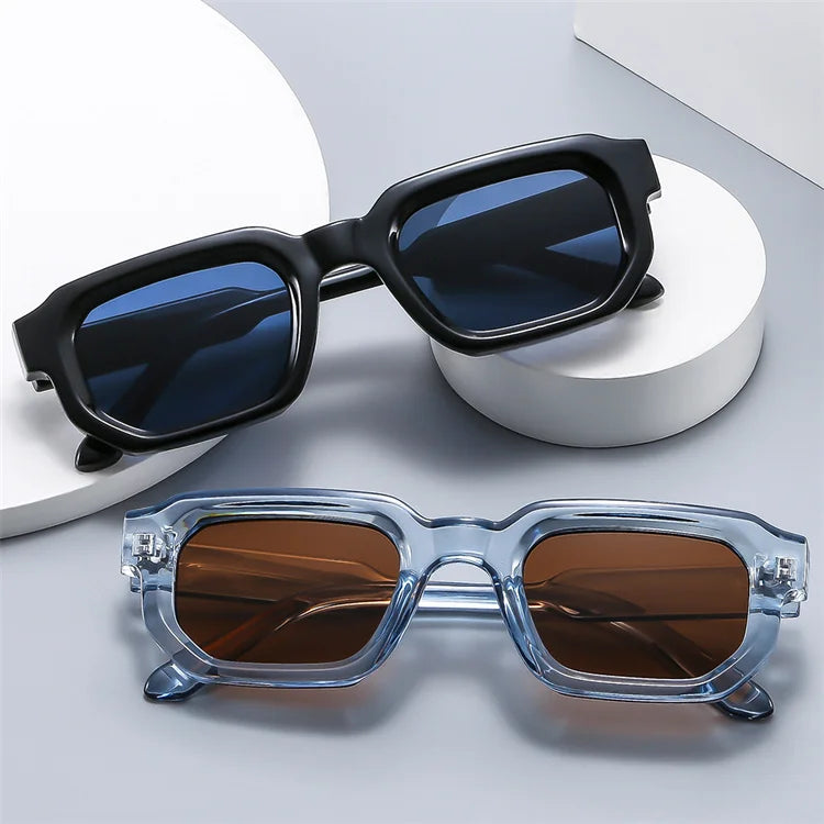 Private Label 2024 Custom Logo One Piece Oversized Shades Thick Frame Luxury Sunglasses Black Frames Glasses Sunglasses