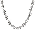 Hip Hop Unisex Jewelry Stainless Steel Letter Z Link Chain Necklace Jewelry