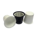 Wholesale Keurig 2.0 K-cups Single-Serve Plastic Injected Fabric Coffee Filter with Biodegradable Foil Food Print Industrial Use