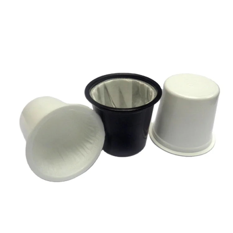Wholesale Keurig 2.0 K-cups Single-Serve Plastic Injected Fabric Coffee Filter with Biodegradable Foil Food Print Industrial Use