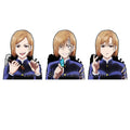 3D Motion Lenticular Stickers Character Kugisaki Nobara Waterproof Anime Manga Cartoon Sticker Eco-friendly Car Laptop