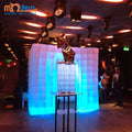 Modern Brand Inflatable 360 Photo Booth Enclosure Backdrop Tent LED Lighting 210D Oxford Cloth 2.5m Cube Size Effective