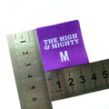 Wholesale High Quality Woven Polyester Size Main Neck Label Design logo for Clothing