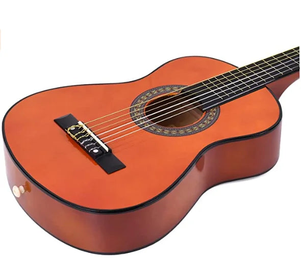 30-Inch Kids' Wood Guitar Guitarlele Ukulele Set with Case and Nylon String Accessories for Beginners for Boys and Girls