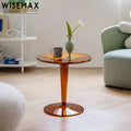 WISEMAX FURNITURE Modern Nordic Transparent PC Material Coffee Tea Table Nordic Apartment Cafe Furniture Acrylic Coffee Table