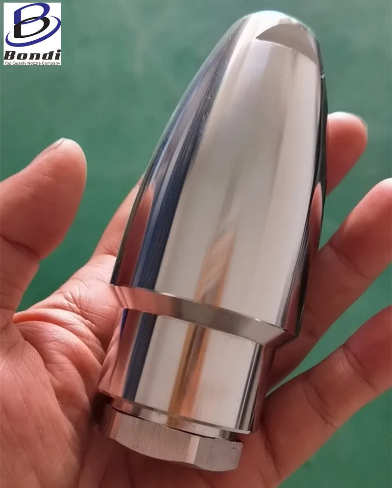 New Bondi 1/4''NPT Turbo Nozzle Cleaning Derusting 030-050 Stainless Steel Flat Fan Spray 500 Bar High Pressure Washer