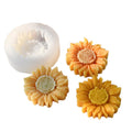 Handmade Soap DIY Petal Expanding Office Silicone Mold Sunflower Flower Aromatherapy Candle Gypsum Gum Dropping Customizable Bag