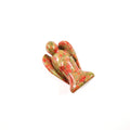 Huiying Natural Semi Precious Stone Angel Craving Unakite Wholesale Crafts 1.5 Inch