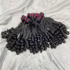 Hot Selling Funmi Hair Deep Wave Bundles Raw Vietnamese Hair Short Curly Weave 15A Unprocessed Brazilian Human Hair Extensions
