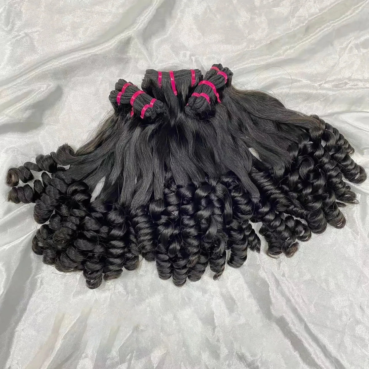 Hot Selling Funmi Hair Deep Wave Bundles Raw Vietnamese Hair Short Curly Weave 15A Unprocessed Brazilian Human Hair Extensions MegaBDM