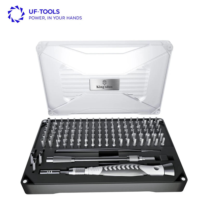 117 in 1 Screwdriver Set Hand Tools Plastic Handle DIY Industrial Grade OEM Computer Mobile Phone Repair Kit