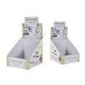 Customized Foldable Eco-Friendly Tear Away Cardboard Display Box for Pet Products Counter Shipper for Convenient Retail Display