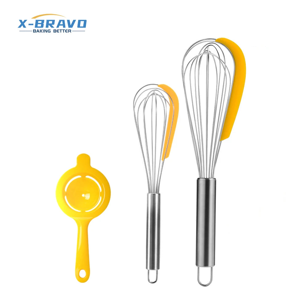 Creative Multifunctional Manual Egg Beater Household Mixer Cream Whisk Baking Tool Egg Beater Set