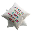 Topjlh Sublimation Pillow case Blanks Decorative Sublimation Throw Pillow Covers Cushion Cover 16x16 Linen Pillow case