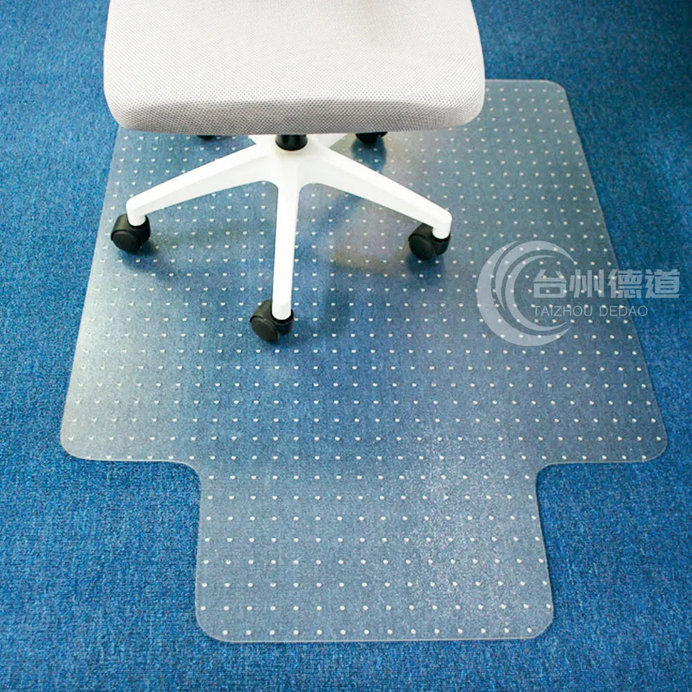 Free Sample Clear PVC Office Chair Mat for Carpet