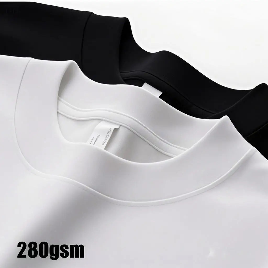 320gsm Fabric Fast Puff 230  280 GSM 100% Cotton Distressed Acid Washed Tee Shirts  Custom Logo Heavyweight Men Vintage T Shirt