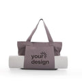 Qetesh Fashion Canvas Yoga Bag Portable Yoga Mat Storage Bag Outdoor Sports Yoga Cotton Canvas Bag