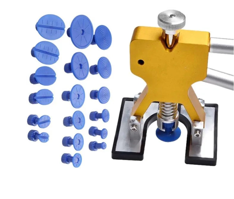 Car Body Sheet Metal Paintless Dent Puller Removal Kit Plastic Puller Kit Auto Hail Pit Removal Repair Tools