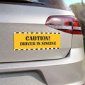 Custom Business Advertising Magnetic Decal Company Logo Car Bumper Sticker Decorative Blank Magnetic Sign