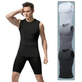 Men's Elastic Tight Fitting Quick Drying Running Men Gym Clothes Set Workout Gym Clothes Sport Suits Set