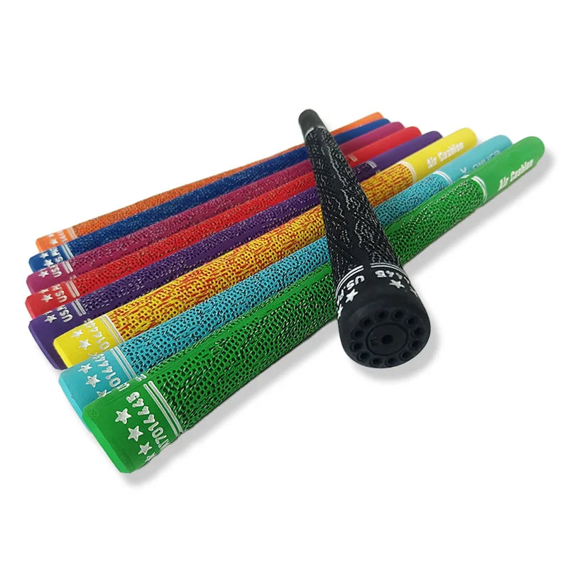 Factory Production Custom Golf Grips Standard Non-slip Corded Rubber Golf Club Grips