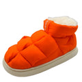 Women's Warm Cotton Home Slippers Stylish Platform Style With Plush Insole and Fur Lined for Indoor Use in Winter Autumn