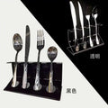 Acrylic Cutlery Storage Display Stand Kitchen Knife and Fork Spoon Rack Cutlery Set Transparent Stand