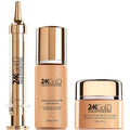 Private Label Organic 24K Gold Serum Active Whitening Face Serum for Women Korea Facial Skin OEM/ODM Lips 30ml 50ml 100ml Pure