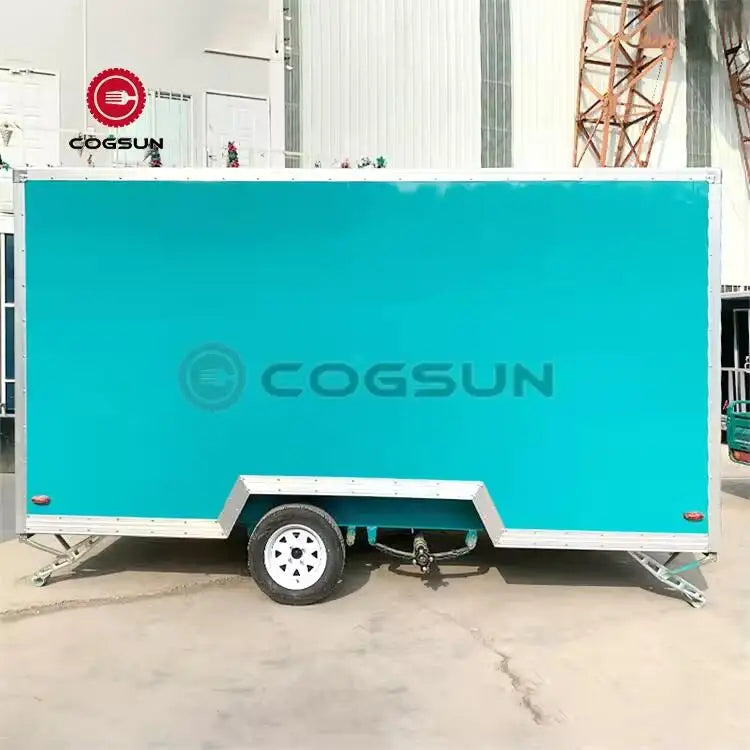 Customizable Mobile Concession Cart with Full Kitchen Equipment and Smoothie Bar Popular in Catering