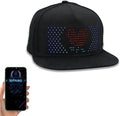 App Controlled Anime LED HatsEditing Light up Flashing Luminous Hats Caps