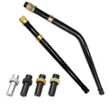Sea Fishing Trolling Rod 4# Aluminum Straight and Bent Handle Removable Butt with Fishing Staight and Bent Butt