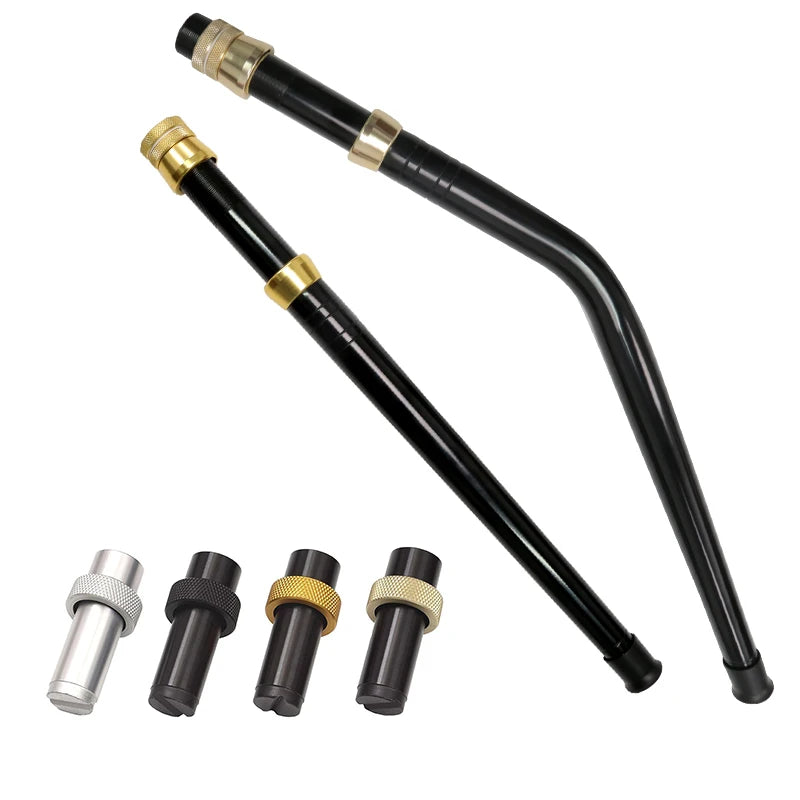 Sea Fishing Trolling Rod 4# Aluminum Straight and Bent Handle Removable Butt with Fishing Staight and Bent Butt