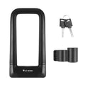 Bicycle U Lock Bike Wheel Lock Anti-theft Cycling Bicycle Accessories With 2 Keys