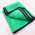 Premium 1200gsm Coral Fleece Car Detailing Drying Towel Thick Plush Microfiber Car Cleaning Wash Towel
