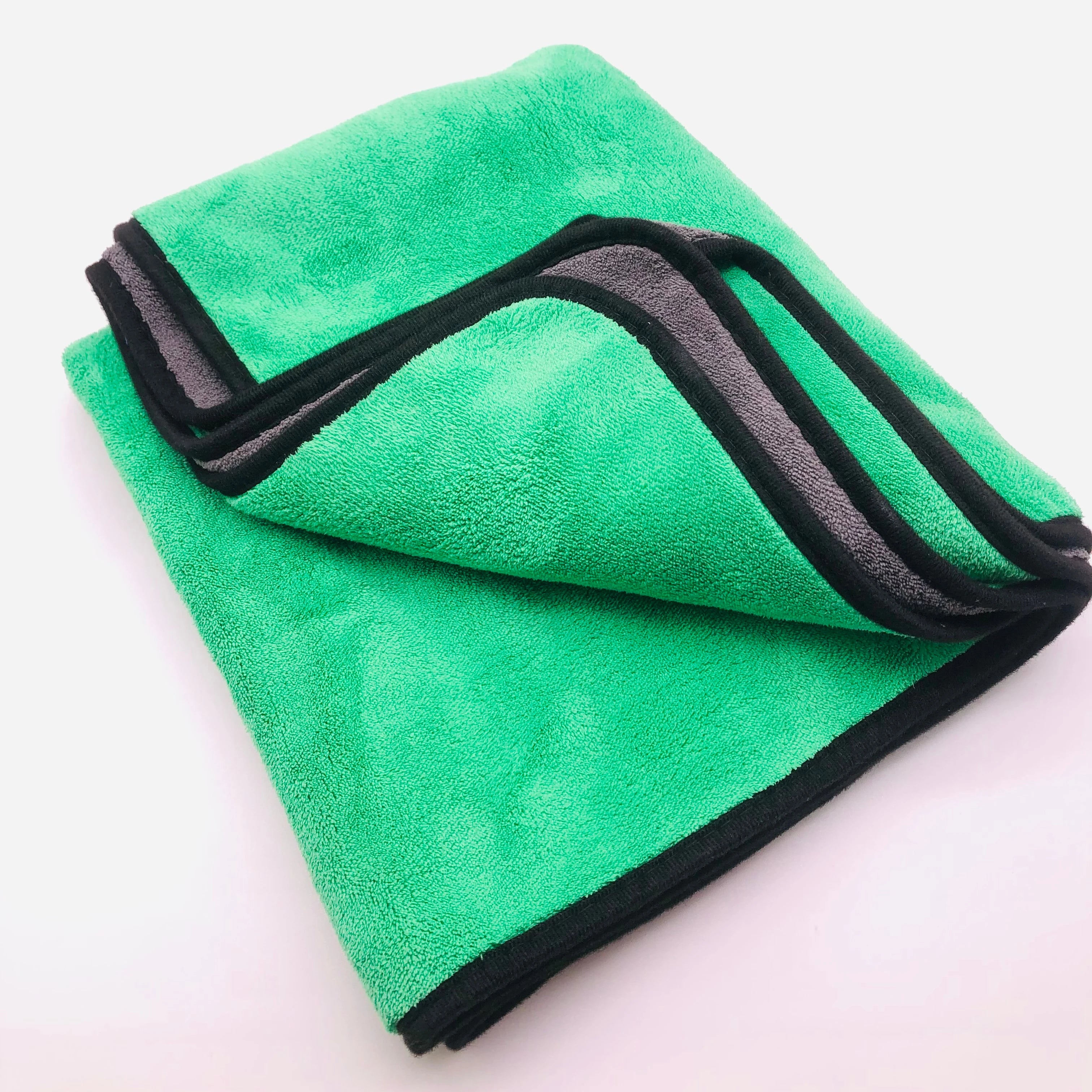 Premium 1200gsm Coral Fleece Car Detailing Drying Towel Thick Plush Microfiber Car Cleaning Wash Towel