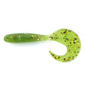 6.5cm 2g Soft Plastic Fishing Grubs Worm Lure Shad Soft Bait
