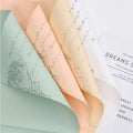 Biodegradable Customized Pattern Tissue Wrapping Paper Packaging Eco-friendly Colored Printed Tissue Paper