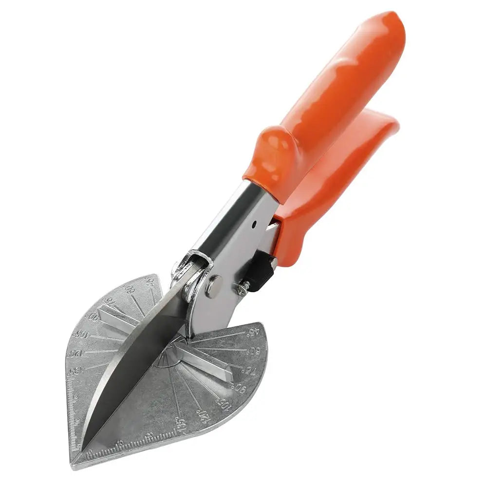 Industrial Carbon Steel Multi-Angle Miter Shear Cutter 45-135 Degree Adjustable Scissors for Pipe Trim Cutting