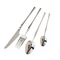 304 Cutlery Set Stainless Steel Dessert Fork Spoon Steak Knife Silverware Wedding Flatware Set