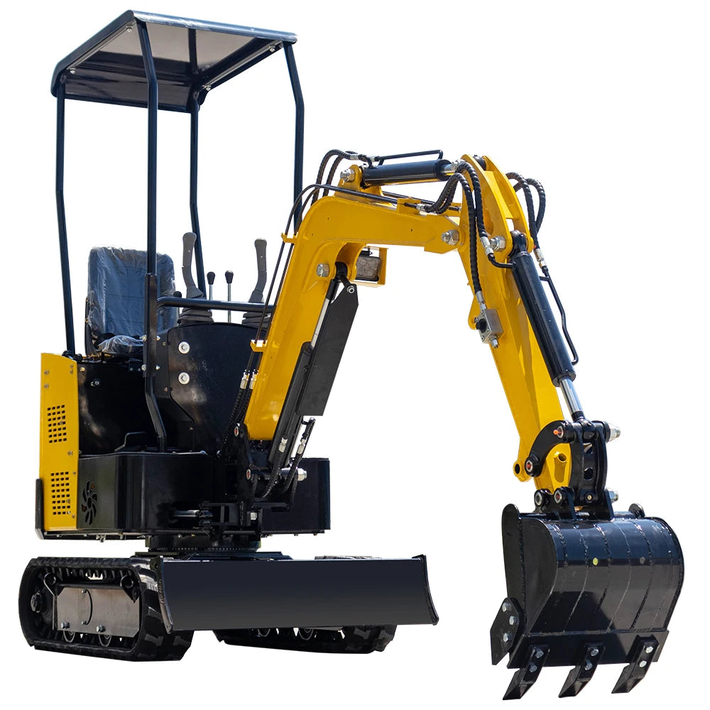 2024 Latest Model Mini Bagger Mini Digger Manufacturer 1.0 Ton Mini Excavator on the Market With Lower Price