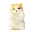 Adorable Handmade Folk Art Wool Felt Cat DIY Set with Merino Yarn-Animal Pattern Novelty Toy Supplies Customized Color & Logo